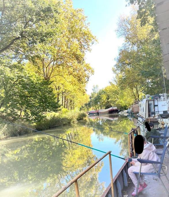 Insolite Peniche Amazonie Canal Du Midi Gardouch Zewnętrze zdjęcie
