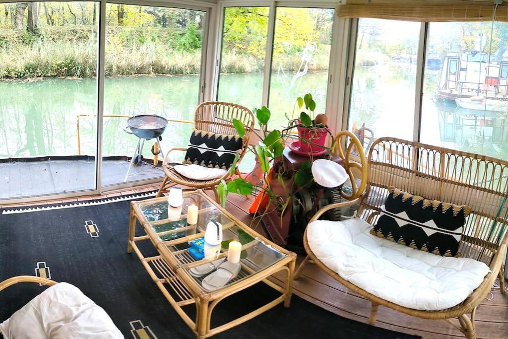 Insolite Peniche Amazonie Canal Du Midi Gardouch Zewnętrze zdjęcie