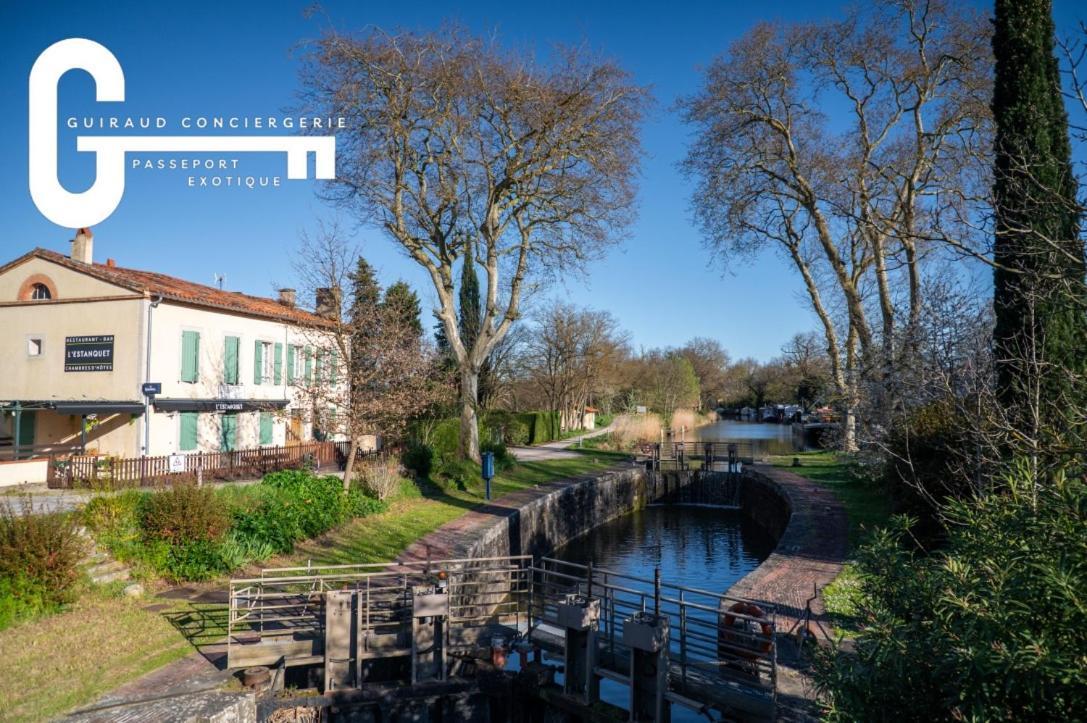Insolite Peniche Amazonie Canal Du Midi Gardouch Zewnętrze zdjęcie